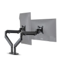 32 Inch High Load Adjustable Desk Mount Duel Gas Spring Monitor Arm